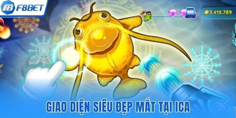 Giao diện siêu đẹp mắt tại ica F9bet